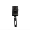Masterlee Brand Plastic Paddle Massage Comb Boar Bristle Vent Hair Brush Rib Brush Big Curved Comb