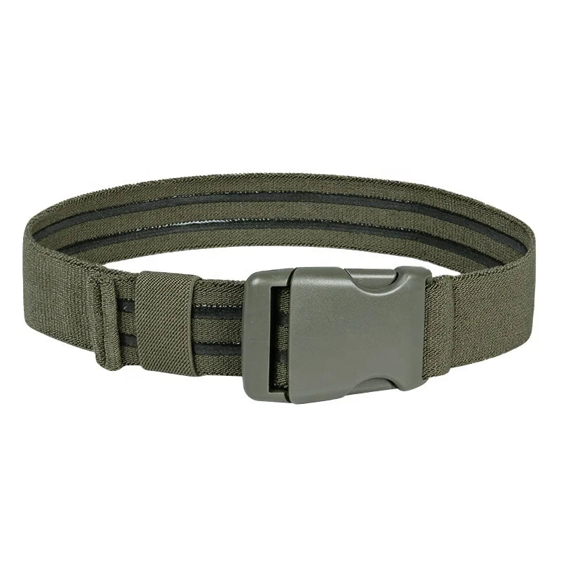 IDOGEAR Elastic Strap Thigh Holster Strap Leg Hanger Tactical Leg Strap Thigh Belt with Quick Release Buckle