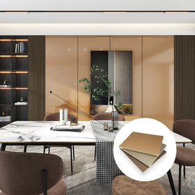 The Factory Specializes in the Production of Bamboo Interior Wall Panels