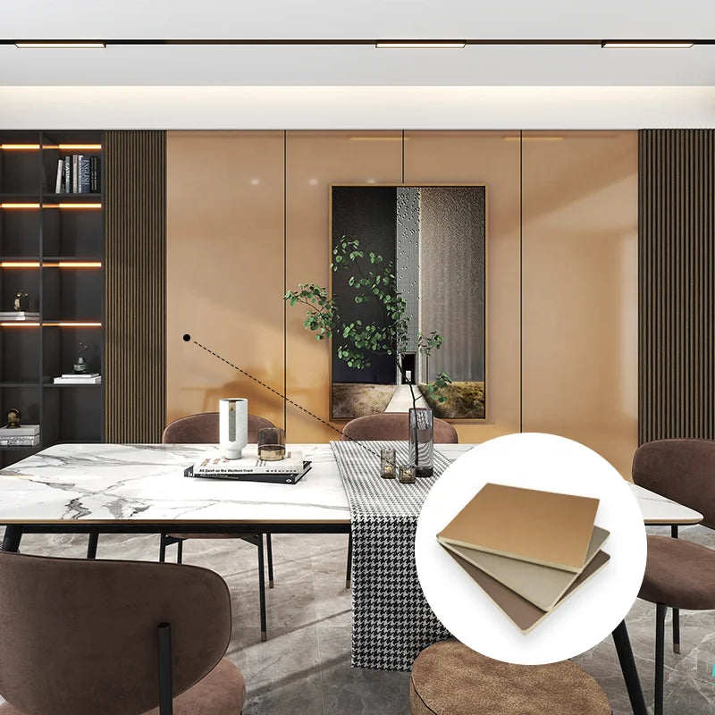 The Factory Specializes in the Production of Bamboo Interior Wall Panels