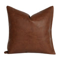 Wholesale 45x45cm Soft Pu Faux Leather Sofa Cushion Covers Luxury Home Car Bed Pillowcases Decorative