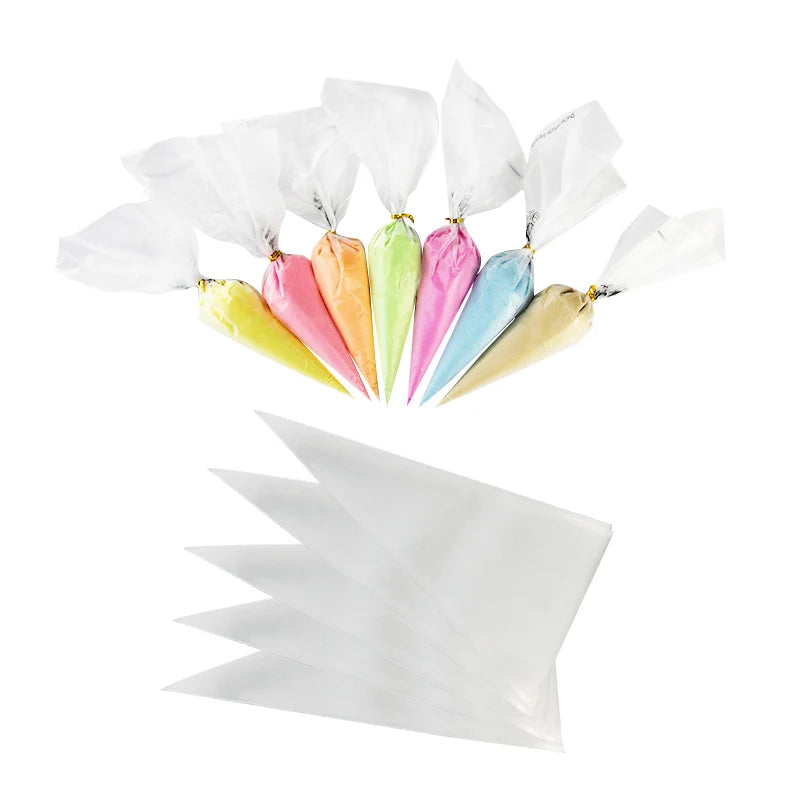 Cake Decoration Piping Bags Disposable Plastic Icing Pastry Bags
