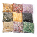 Factory Price Wholesales 500G Polished 3-9mm Citrine Healing Tumble Stones Turquoise Chips Gravels for Fengshui Decoration