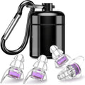 High Fidelity Concert Earplugs 24db Filter Earplugs Hear Protection Noise Reduction for Music Festivals DJ's Nightclub Drummers
