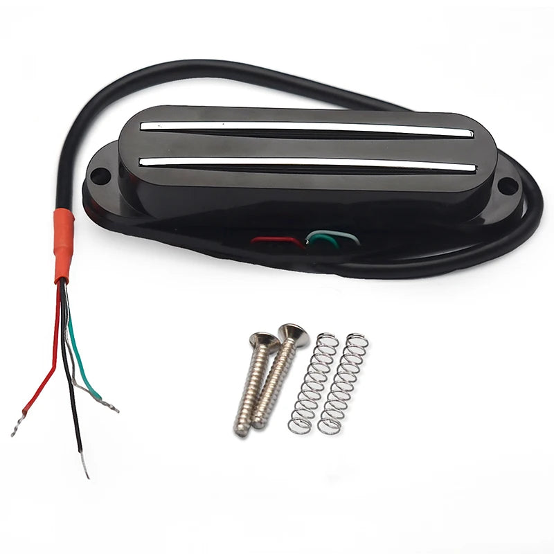 ST Style Humbucker Twin Blade Pickup Mini Humbucker Dual Rail 9K for FD ST Electric Guitar Replacement Multi Colour