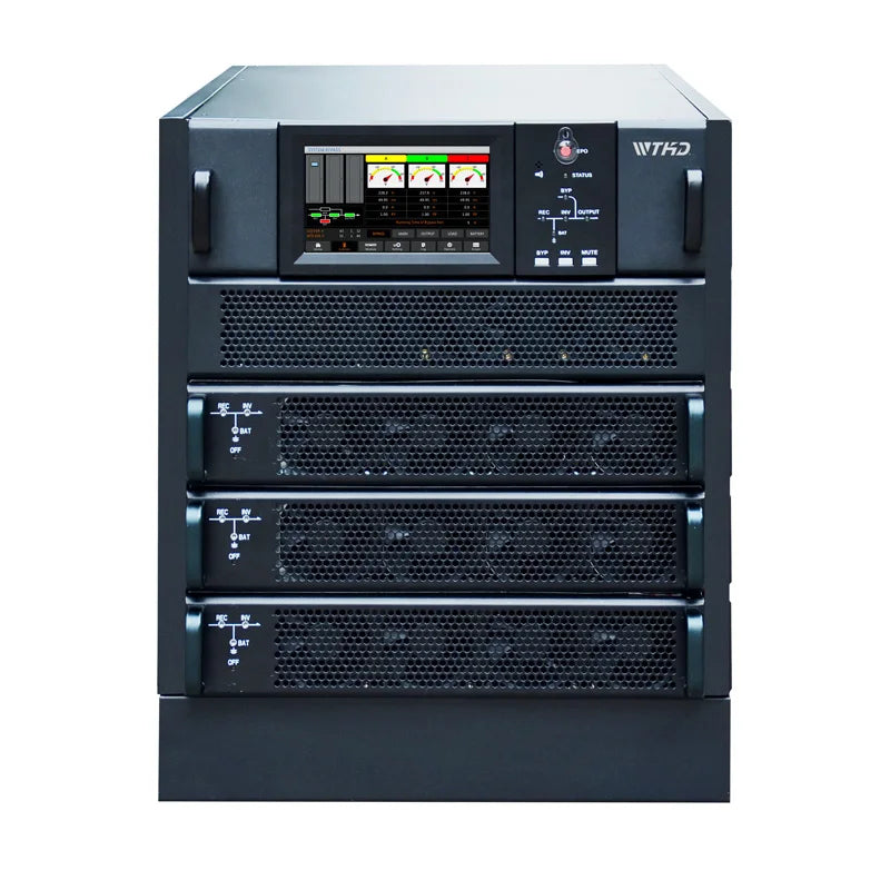 High Quality Online Rack Mount UPS Battery UPS Industrial China Backup Power Pure Sine Wave 10KVA 20kva 30kva 40kva 80kva 240VDC