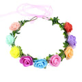 Wholesale Bridal Wreath Flora Headpiece Bridesmaids Wedding Flower Headband Wedding Hair Accessories LSHB039