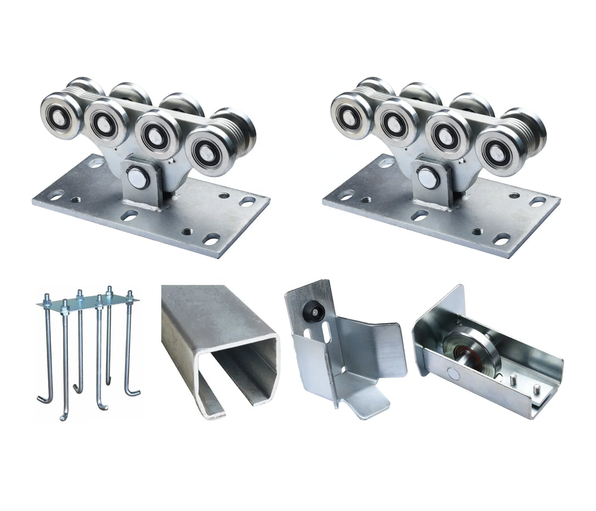600kg Heavy Duty Automatic Cantilever Gate Carriage Wheel and Rail for Sliding Door