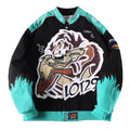 Wholesale Oem Cotton Male Vintage Racing Jackets Jackets Custom Embroidery logo All Over Men Motorcycle Jacket