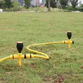2024 New Sell Irrigation Garden ABS 360 Gear Drive Rotating Sprinkler for Outdoor Grass Lawn