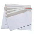 Custom A4 Printed Non-bendable Rigid Cardboard Flat Shipping Envelope Mailers Kraft Paper Self Seal Stay Flats Mailer for Ship