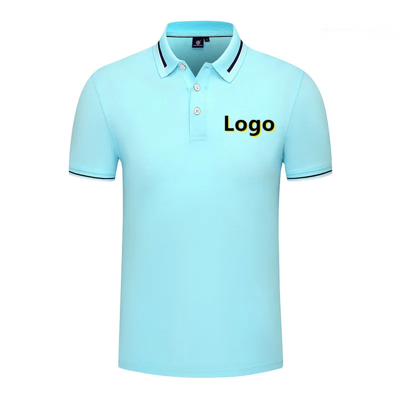 Factory Men's T-shirts Polo Cotton Custom logo Polo Tshirts Cotton Polo Shirt for Men's