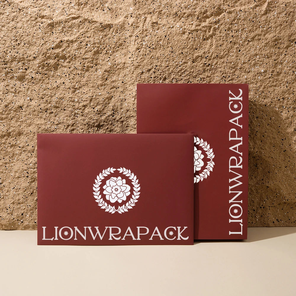Custom Paper Mailing Bag for Ecommerce Shipping with Logo Printing FSC Certified Lionwrapack