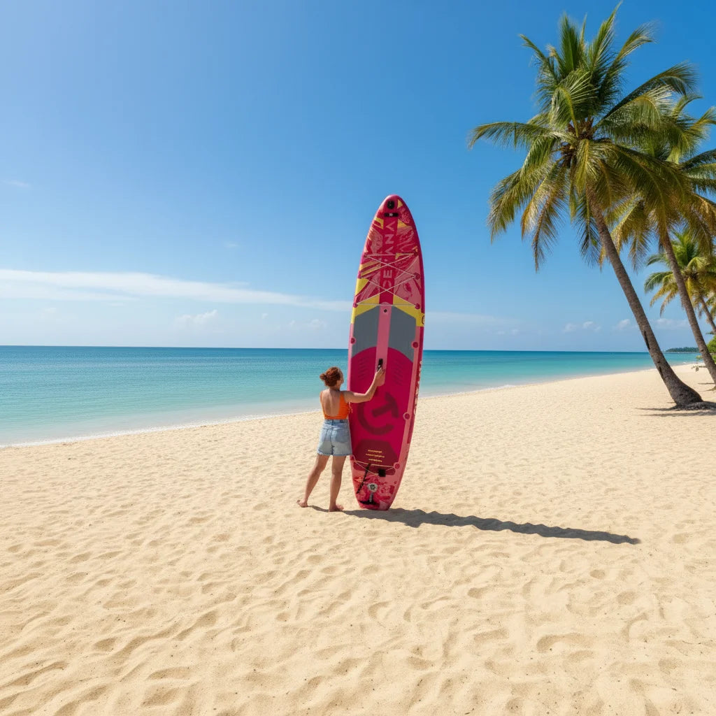 European Warehouse CETANA Paddle Board 11'6'' Inflatable Stand up Paddle Board Heat Sealing Technology Tabla sup