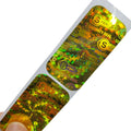 Custom 3D Card Strap Secure Adhesive Sticker Label Gold Hologram Anti-Counterfeit Scratch-proof PVC Material Liquid Medicine