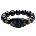 Hot Sale Handmade Buddha Couple Lucky Charm Bracelet Trendy 12 Zodiac Agate Stone Beaded Feng Shui Bracelet for Women Men