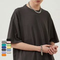 Wholesale Streetwear 230 Grams Tshirt Heavyweight Men Oversized T Shirts Customized Tshirt With Logo