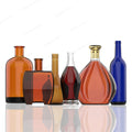 Supplies 500ml 750ml 1 Liter Clear Empty Alcohol Tequila Gin Whisky Whiskey Rum Spirit Frosted Decal Liquor Glass Bottle