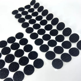 Custom Size Colors Strong Sticky Circles Double Side Self Locking Fasten Tape DIY Self Adhesive Nylon Hook and Loop Tape
