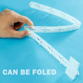 Supermarkets Retail Display Hanging Plastic Foldable Custom Printed Clips Strips for Snacks