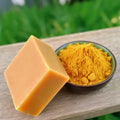 Natural Handmade Whitening Soap with Essential Oils Turmeric Kojic Acid Lavender Rose Honey Aloe Lemon Tea Tree & Coconut Milk