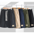 Wholesale Summer Elastic Waist Drawstring Design Shorts Breathable Shorts With Pocket Decoration Straight Leg Sports Shorts