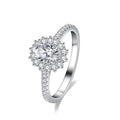 Gra Moissanite Ring Moissanite Engagement Rings for Women Inexpensive Moissanite Engagement Rings