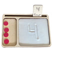 Sand Tracing Tray Montessori Sand Board Wooden Learning Resources