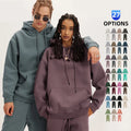 High Quality Unisex Autumn Casual Solid Plush Hoodies & Sweatsuits with Digital Printing Eco-Friendly Plus Size Pants