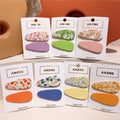 Handmade Fashion Kids Hair Clips Set Custom European Style Flower Fabric for Girls Wholesale