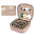 Multifunctional Cosmetic Nail Polish Storage Case Portable 36 Grid 5-30ML Essential Oil Portable Bag