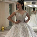 S1288Q 2025 New Fashion High-quality Temperament Repair Thin Fluffy Tail Sequins Lace Wedding Dress