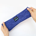 Washable Custom Logo Running Headband Sleep Mask with Wireless Eye Mask Sleeping Headband for Women Men