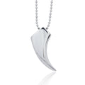 Cool Men Wholesale High Quality Necklace Stainless Steel Ox Horn Shape Fine Pendant for Father's Day Gift Jewelry