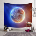 Wholesale Digital Printing Moon Earth Wall Hanging Tapestry Polyester Universe Decorative Home Decor Tapestry