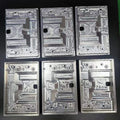 Cnc Metal Plastic Machining Metal Deep Insert Atm Bezel Aluminum Parts Milling and Turning Custom Cnc Machining Service