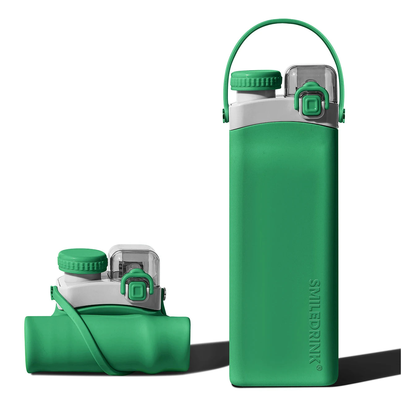 600ml Silicone Sports Water Bottle for Outdoor Travel Portable  Hiking Foldable Water Bottle