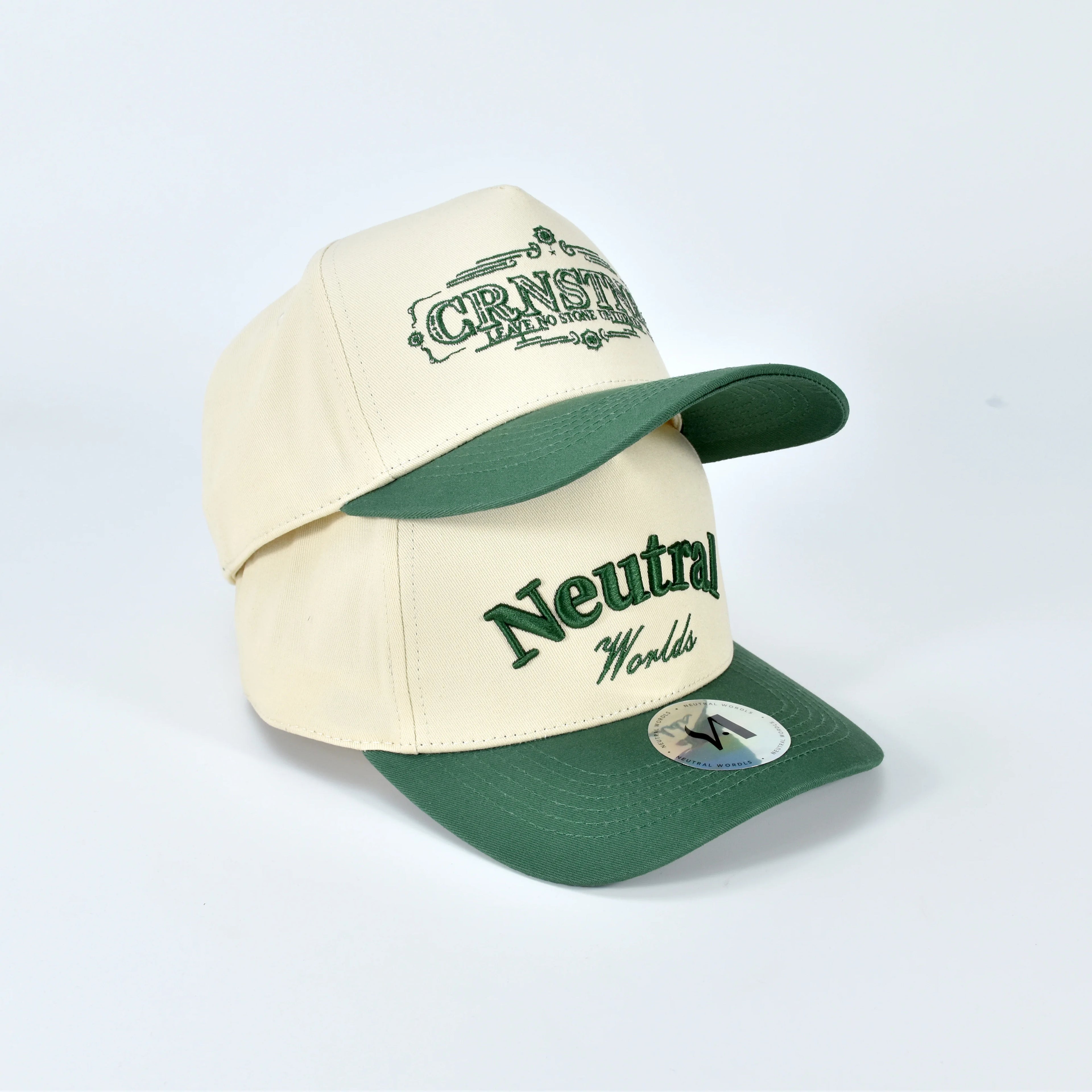 Factory Direct 5 Panel Sports Gorra Hat Two Tone Breathable Cotton Blend Custom Embroidery Waterproof Terry Fruit Ball Cap