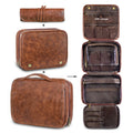 Custom Hanging Mens Cosmetic Bag Makeup Shaving Dopp Kit Bag Travel Toiletry Bag