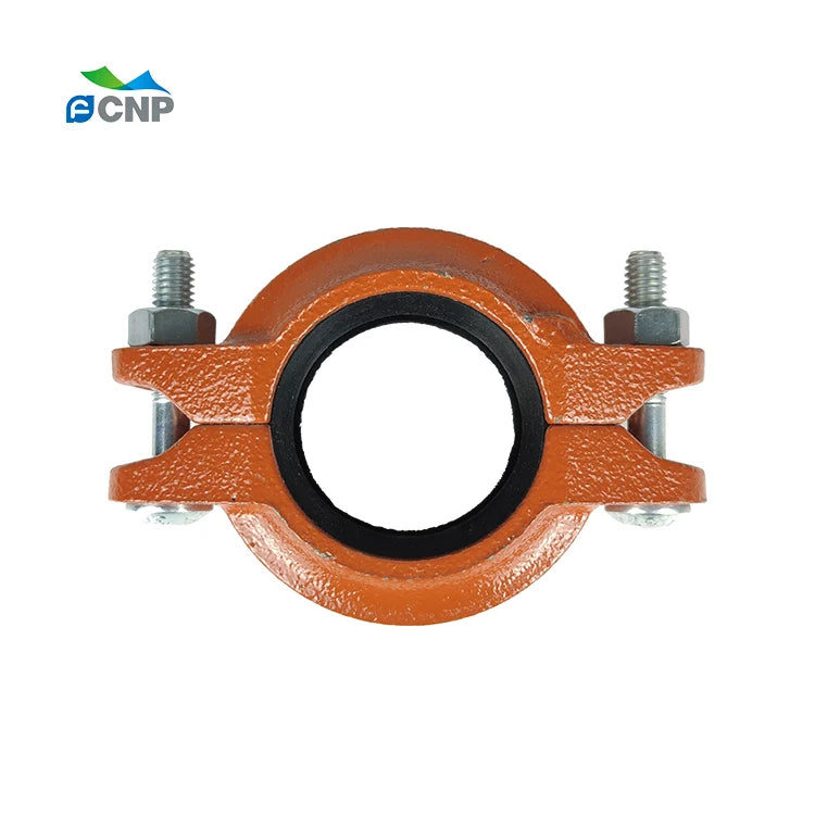 Factory Supplied Round Ductile Iron Grooved Rigid Couplings Premium Pipe Fittings MegaBDM