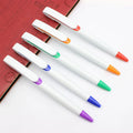 Wholesale Advertising Promotional Plastic Ballpoint Pen Custom Logo Sports Body 1.0mm Writing Width Environment-protective Ink
