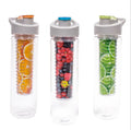 BPA Free Infuser Drink Bottle Custom Color Logo Sport 800ml Plastic Tritan Fruit Infuser Water Bottle