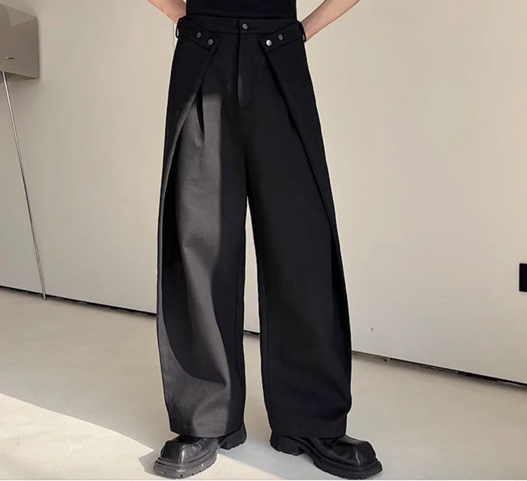 Wholesale 2026 Autumn Original High Grade Casual Pants Fashion Brand Loose Straight Leg Wide Leg Women's Jeans