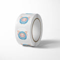 Festive Decoration Wholesale Custom Cute Cartoon Sticker Roll Label Waterproof Vinyl Printing Label