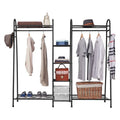 Modern Multifunctional Metal Coat Rack with Bag Storage Living Room and Bedroom Home Furniture for Multifunctional Use