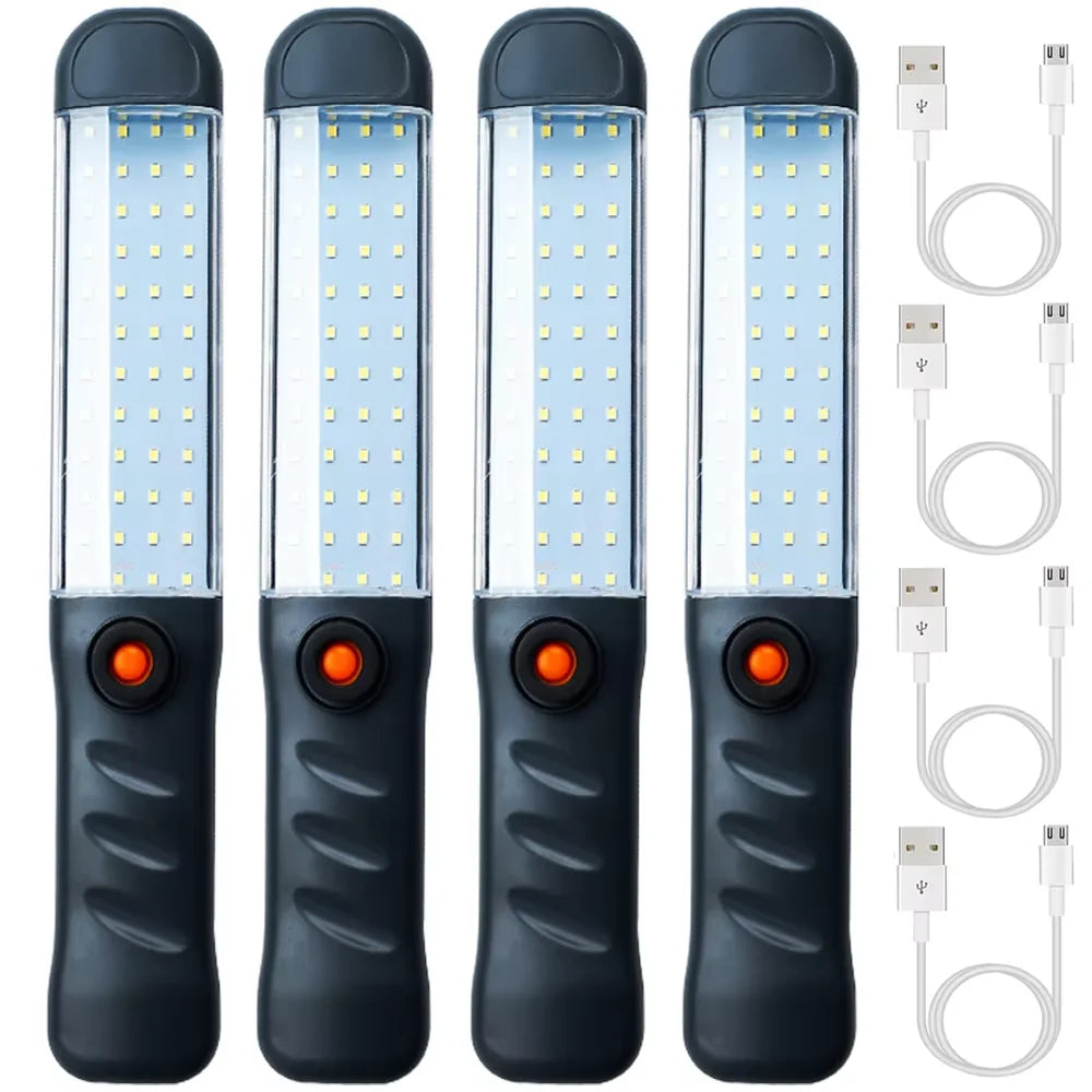 Howlighting Waterproof Car Repair Grill Outdoor Emergency LED Flashlights Magnetic Base Hanging Hook Floodlight Rechargeable