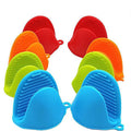 Kitchen Heat Resistant Silicone Oven Mitt Pot Holder Silicone Oven Mitts for Kitchen Cooking Silicone Mittens Customization