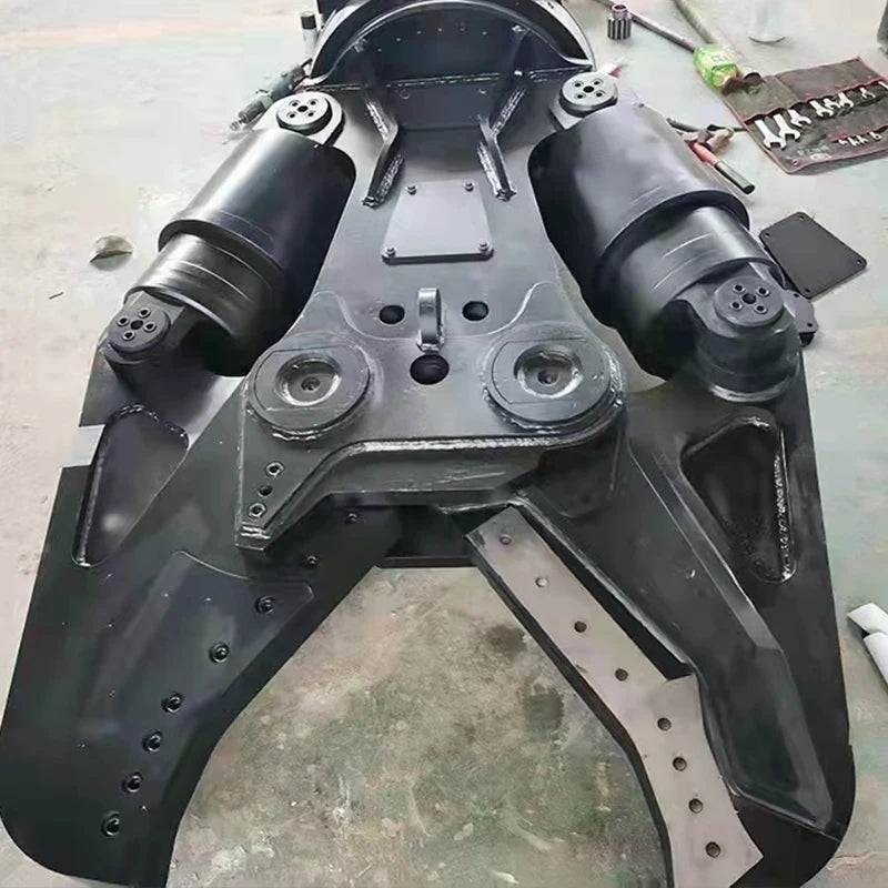 Excavator Accessories Hydraulic Shearing Machine Rotary Drum Cutter for Mini Excavator