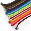 Hot Sell 5mm 6mm 8mm Multiple Color Hollow Braided Cotton Cord Rope for Decoration