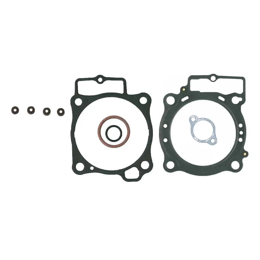 Nrteam for Honda CRF 450 RX 19-20 Top Gaskets Ring Pattern Made of Carbon Stainless Steel